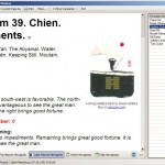 Application interface with displayed Birthday (Later Heaven) Hexagram for Vladimir Putin